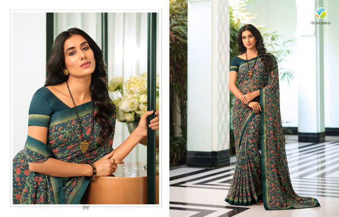 GC GAURVI 0.3 Georgette Daily Wear Sarees Catalog